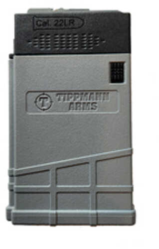 Tippmann Arms Company Rifle Magazine 22 Lr 10 Rounds Gray Fits Tippmann Arms M4-22 A201149