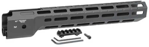 Midwest Industries MICRPC9X Combat Ruger Pc9 M-Lok Handguard Black Hardcoat Anodized 6061-T6 Aluminum 14"