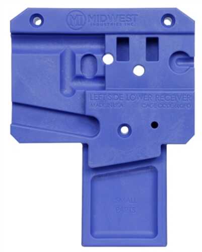 Midwest Industries MILRB Lower Receiver Block Blu Polymer For Mil-Spec AR-15
