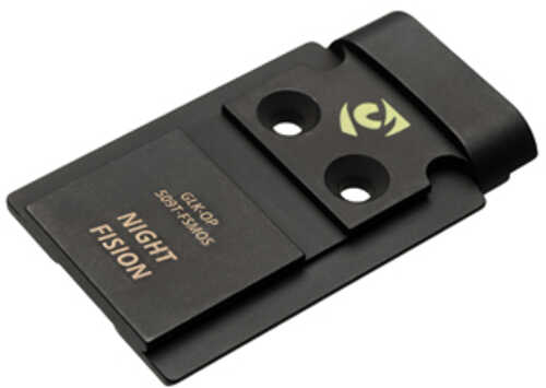Night Fision Pistol Optic Plate Fits Full Size Glock MOS Holosun 509T Black GLK-OP-509t-FSMOS