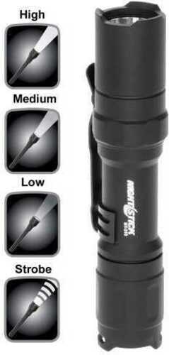 Nightstick Mt210 Mt-210 Mini-TAC Pro Black Anodized Hardcoat Aluminum White Led 30/55/120 Lumens 40 Meters-70 Bea