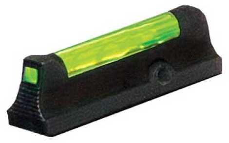 Hiviz LCR2010G Overmolded Front Sight Ruger LCR/LCRX Fiber Optic Green Black Steel Frame