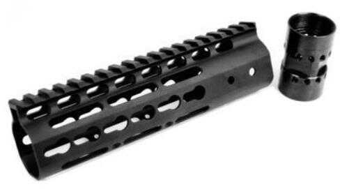 Noveske 5000451 NSR Keymod Handguard 7" 6005A-T6 Aluminum Black Hard Coat Anodized