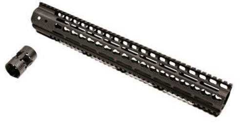 Noveske 5000462 NHR Keymod Handguard 16.7" Rail 6005A-T5 Aluminum Black Hard Coat Anodized