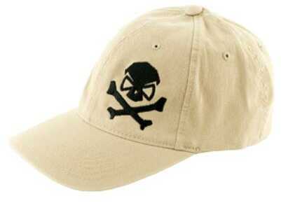 Pipe Hitters Union Skull & Crossbones Hat Tan/Black Small/Medium PC501KSM