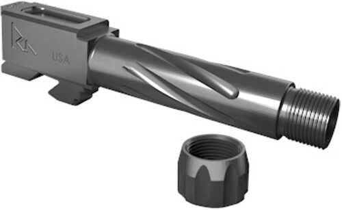 Rival Arms Ra20G602B Threaded V1 Compatible With for Glock 26 Gen3-4 Graphite PVD