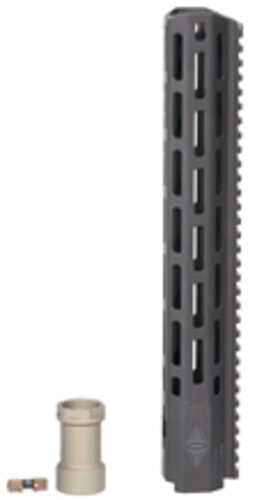 Reptilia Handguard M-LOK 15" Anodized Finish Black Fits AR15 Rifles 100-339