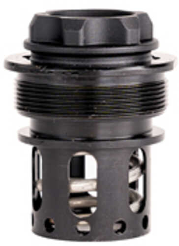 Rugged Suppressors Universal Cage Muzzle Adapter 1/2X28 Compatible with Alaskan 360 Matte Finish Black CAGE002
