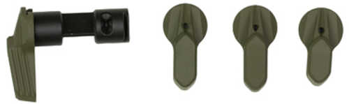 Radian Weapons Talon Safety Selector 45/90 Degrees 4 Lever Kit Nitride Finish Olive Drab Green Fits Ar-15 Ambidextrous R