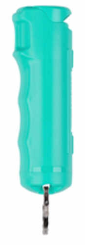 Sabre Pepper Gel With Fast Flip Top Safety And Snap-Clip Keychain Green