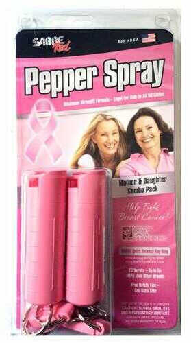 Sabre Pepper Spray National Breast Cancer Foundation Pink HC-NBCF-04