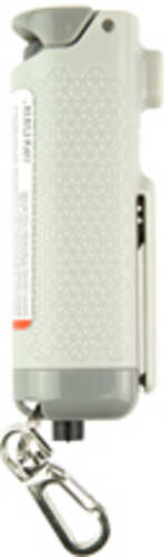 Sabre Safe Escape 3-In-1 .54oz Pepper Gel with Seat Belt Cutter and Window Breaker Light Gray SE-LG-02