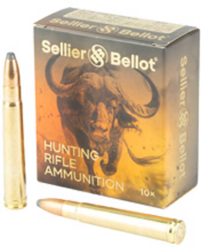 Sellier & Bellot Rifle 375 H&H Mag 300 Grain Soft Point 10 Round Box SB375B