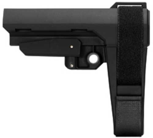 SB Tactical SBA3 Pistol Stabilizing Brace Fits AR Carbine Extension Black 5 Position Adjustable Includes Adjustable Nylo