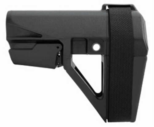 SB Tactical SBA5 Pistol Stabilizing Brace Fits AR Carbine Extension Black 5 Position Adjustable Includes Adjustable Nylo