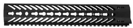 Seekins Precision Modular Combat Suppressor Rail V2 12" Picatinny Top KeyMod at 3 6 9 OClock Compatible