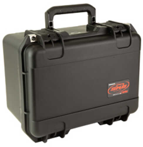 SKB Sports i-Series Two Handgun Case 15"x10.375" Polypropylene Copolymer Resin Black Holds 6 Magazines 3I-1510-9B-2G