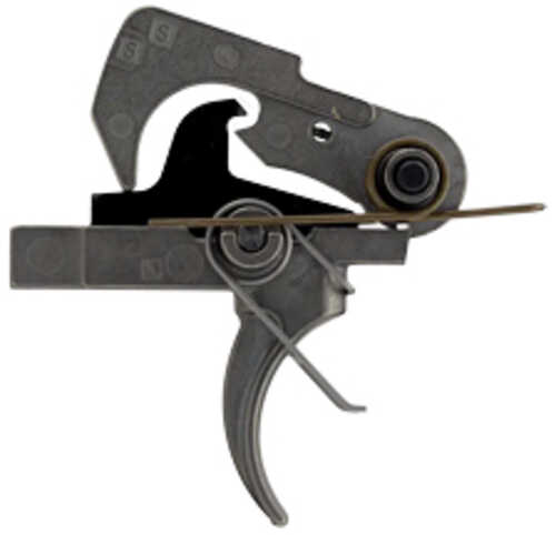 Sons Of Liberty Gun Works LFT Liberty Fighting Trigger Nickel Teflon Curved With 6 Lbs Pull, Fits AR-Platform