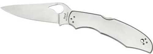 Spyderco By03P2 Byrd Cara Stainless Drop Point Blade Steel