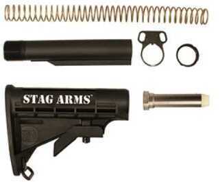 Stag Arms LLC Tactical Stock Kit Carbine Action Spring Standard Weight Buffer Assembly Mil-spec Buttstock with