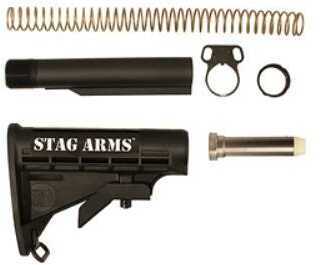 Stag Arms LLC Tactical Stock Kit Carbine Action Spring Standard Weight Buffer Assembly Mil-spec Buttstock with