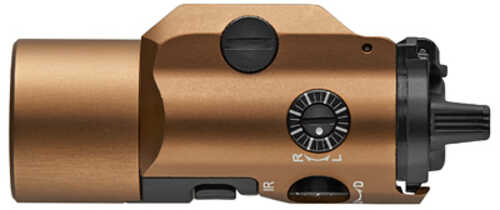 Streamlight 69191 TLR-VIR II White LED 300 Lumens CR123A Lithium Battery Coyote Brown Aluminum