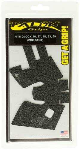 TALON Grips Inc Rubber Black Adhesive GLK Gen3 26 27 28 33 39 105R