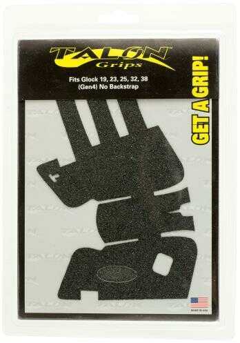 TALON Grips Inc Granulate Black Adhesive GLK Gen4 19 23 25 32 38 No Backstrap 110G