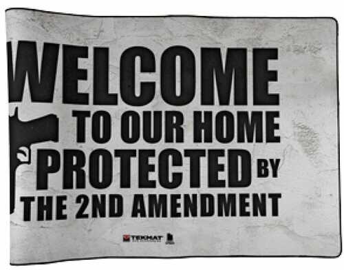 Tekmat Door Mat 2nd Amendment Black 25"x42" Tek-42-2amendment-u