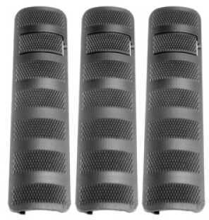 Troy Battle Rail Covers 6.2" Black 3-Pk