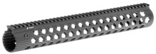 Troy Industries Alpha Rail 15" Black Md: STRX-AL1-15BT-01