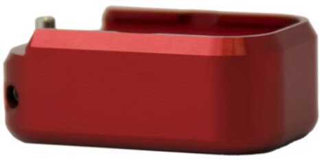 Taran Tactical Innovation Firepower Base Pad Red Finish Fits Glock 19/23 +2/3 GBP940C-03