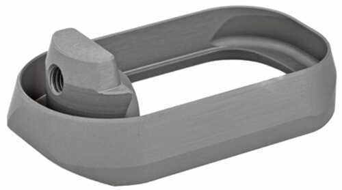 Taran Tactical Innovation Carry Aluminum Mag Well For Glock 19/23 Gen 4 Flat Gray Finish GMW4-AC1905