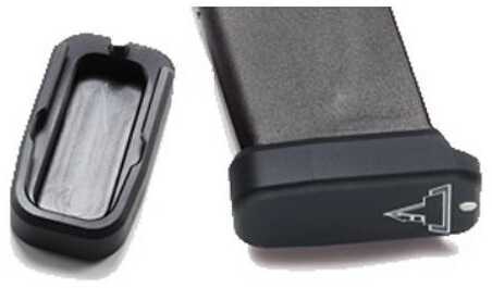 Taran Tactical Innovation Firepower Base Pad for Glock 43 +1 Flat Black Finish GPB9-000