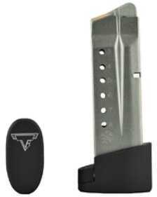 Taran Tactical Innovation Firepower Base Pad Fits M&P Shield 9mm & 40 S&W +1/+2 Flat Black Finish MPSB940-00