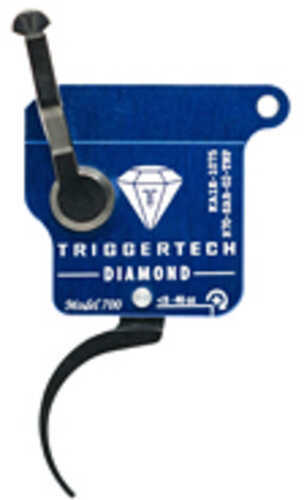 TriggerTech Rough Diamond Single-Stage Trigger Fits Remington 700 Clones Pro-Curve Trigger No Bolt-Release Right Hand PV
