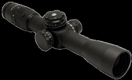 US Optics B-10 Rifle Scope 1.8-10x42mm 34mm Digital Red FFP HORUS H425 Reticle 100 Click Elevation Knob and US#5 Windage