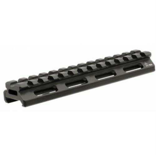 Leapers Inc. - UTG Super Slim Picatinny Riser Mount 1/2" Height 13 Slots Black Finish MT-RSX5L
