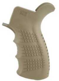 Leapers Inc. - UTG PRO Ambidextrous Grip Built Storage Compartment Fits AR-15 Flat Dark Earth RBUPG01D