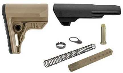 Leapers Inc. - UTG UTG PRO Mil-spec Stock Kit Black Finish Fits AR-15 Compact Size Includes Cheek Rest Plus Removable Ex