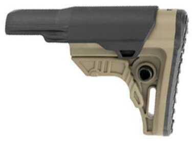 Leapers Inc. - UTG UTG PRO Mil-spec Stock Flat Dark Earth Finish Fits AR-15 Compact Size Includes Cheek Rest Plus Remova