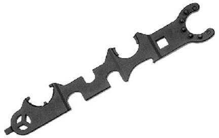 Leapers Inc. - UTG Armorer's Multi-Function Combo Wrench Fits AR15/AR308 Black Finish TL-ARWR01