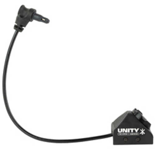 Unity Tactical Hot Button Light Activation Switch Picatinny Compatible With Milspec Crane Laser Ports Anodized Finish Bl