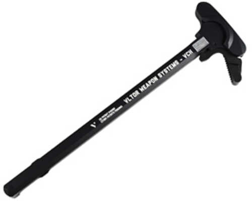 VLTOR Victory Charging Handle Long Latch Fits AR-10 Matte Finish Black