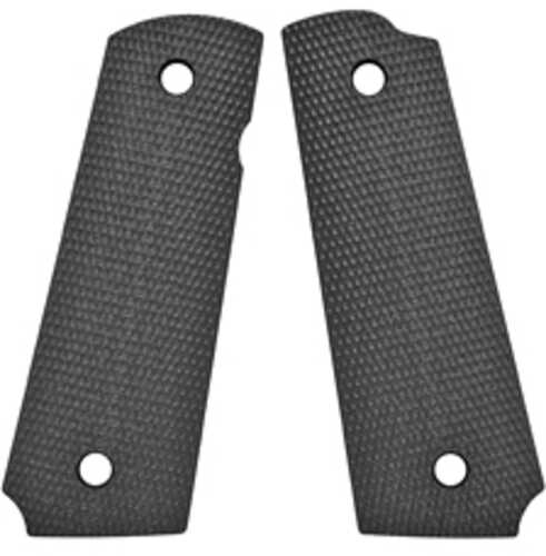 VZ Grips Tactical Diamond Pistol Black Color G10 Fits 1911 Full Size Ambidextrous 16-03-1110-00-10-000