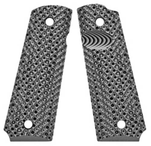 VZ Grips Recon Pistol Black/Gray Color G10 Fits 1911 Full Size Ambidextrous