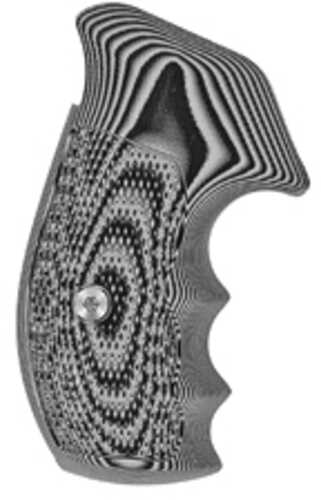 VZ Grips Tactical Diamond Revolver Black/Gray Color G10 Fits S&W N Frame Round Butt