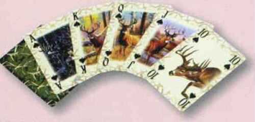 Rivers Edge Playing Cards 2/Pk Deer