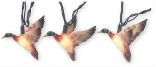 Rivers Edge Decorative Lights Mallard Ducks 10Ft 10Pc