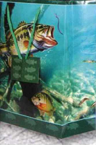Rivers Edge Gift Bags Medium Bass 12Pk